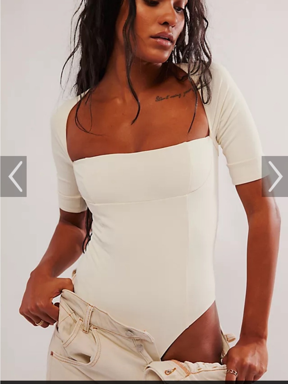 FREE PEOPLE Everly Bodysuit SZ SMALL